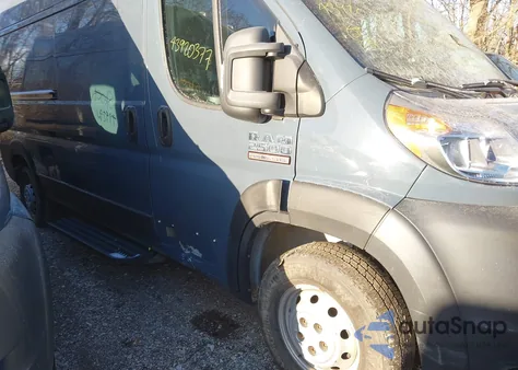 2019 Ram Promaster 2500 High Roof 159 Wb z USA, uszkodzony, nr VIN 3C6TRVDG3KE519018